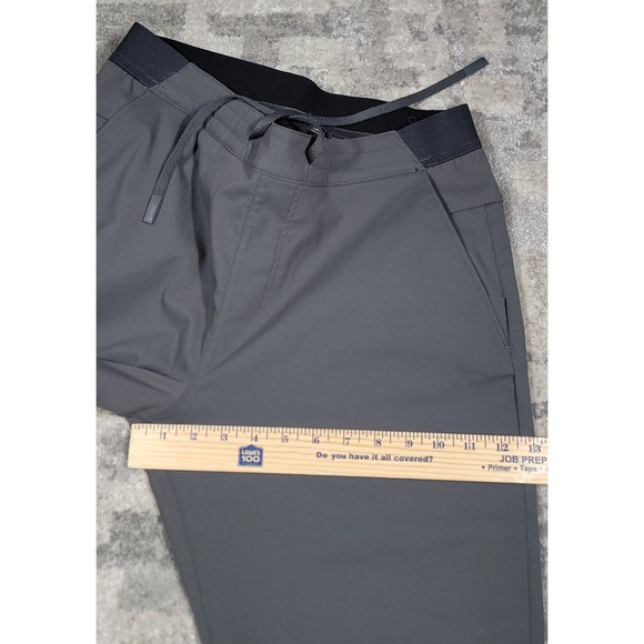 TRUE ALL DAY HYBRID GRAY DRAWSTRING ELASTIC WAIST JOGGER MEN'S SZ 32-34X32 - Picture 6 of 8